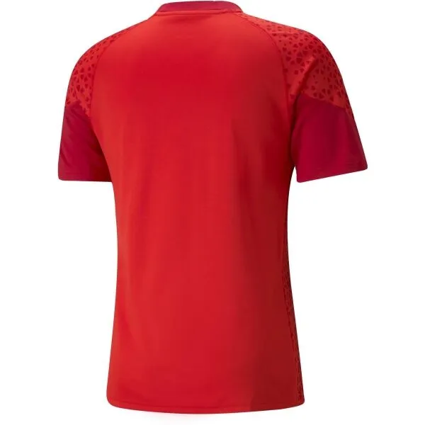 Puma TEAMCUP TRAINING JERSEY Pánsky dres, červená, veľkosť