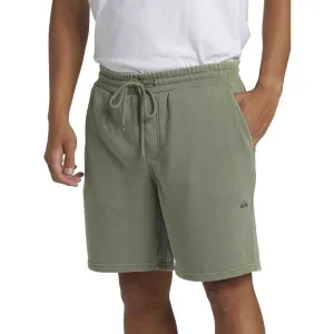 Quiksilver SALT WATER FLEECE SHORT Pánske kraťasy, khaki, veľkosť