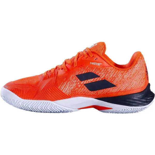 Babolat JET MACH 3 CLAY M Pánska tenisová obuv, oranžová, veľkosť 40.5
