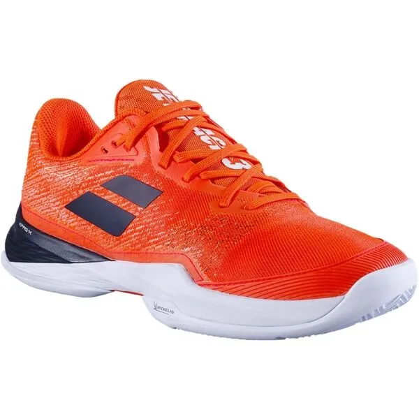 Babolat JET MACH 3 CLAY M Pánska tenisová obuv, oranžová, veľkosť 40.5