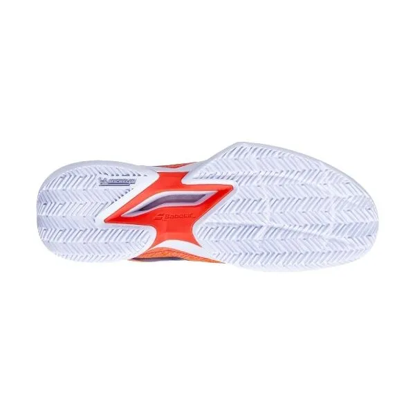 Babolat JET MACH 3 CLAY M Pánska tenisová obuv, oranžová, veľkosť 40.5