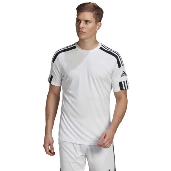 adidas SQUAD 21 JSY SS Pánsky futbalový dres, biela, veľkosť