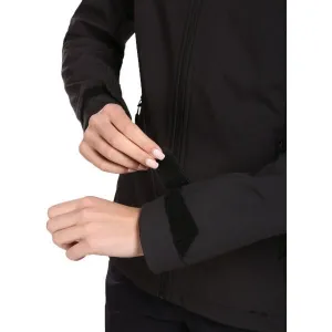 KILPI RAVIA Dámska softshellová bunda, čierna, veľkosť