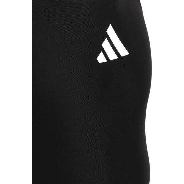 adidas 3 BARS SOL ST Y Dievčenské plavky, čierna, veľkosť