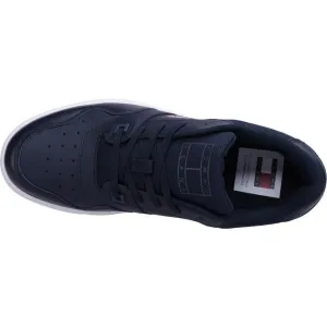 Tommy Hilfiger RETRO BASKET ESSENTIAL Pánske tenisky, tmavo modrá, veľkosť