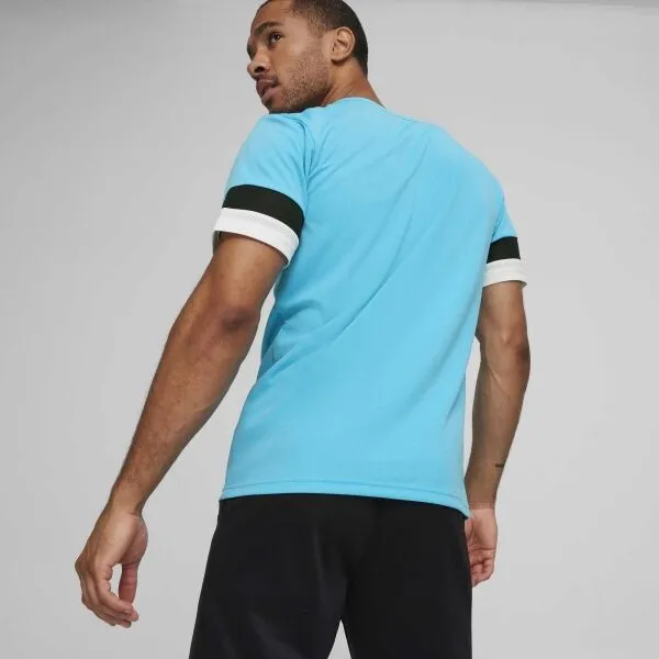 Puma INDIVIDUALRISE JERSEY JR Futbalové tričko, svetlomodrá, veľkosť