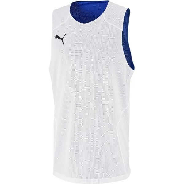 Puma DACH PRACTISE JERSEY Obojstranný pánsky dres, modrá, veľkosť