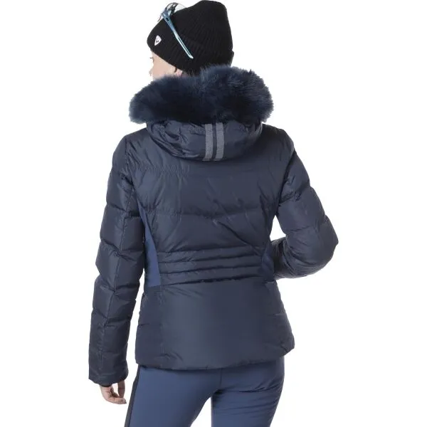 Rossignol RUBY MERINO DOWN W Dámska lyžiarska bunda, tmavo modrá, veľkosť