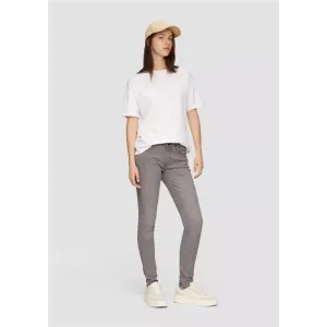 s.Oliver QS DENIM TROUSERS NOOS Dámske džínsy, sivá, veľkosť 42x30