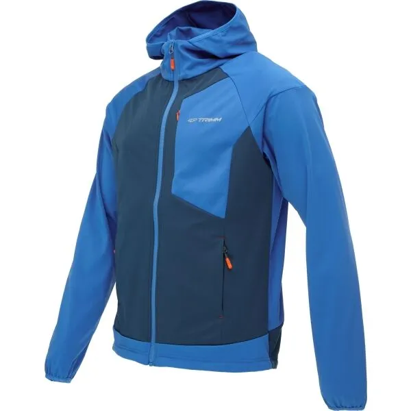 TRIMM ROCHE Pánska bunda, modrá, veľkosť XXXL