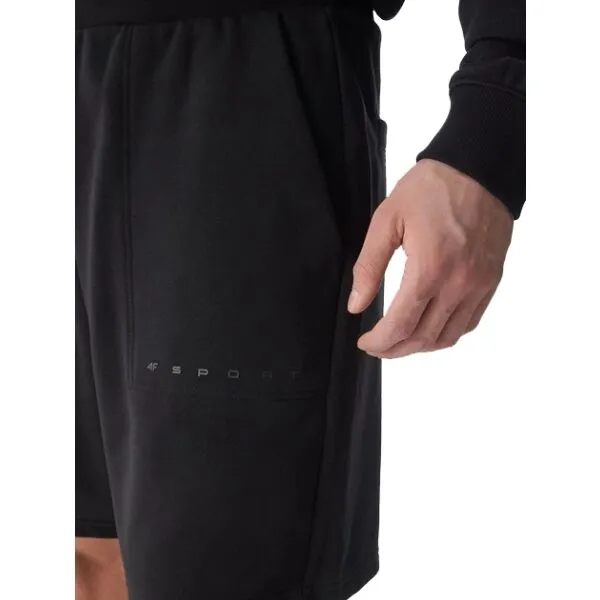 4F SHORTS CAS Pánske šortky, čierna, veľkosť