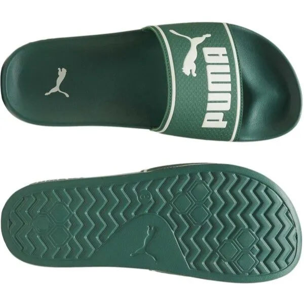 Puma LEADCAT 2.10 Unisex šľapky, zelená, veľkosť 42