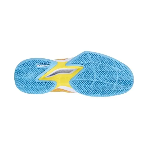Babolat JET MACH 3 CLAY W Dámska tenisová obuv, oranžová, veľkosť 42