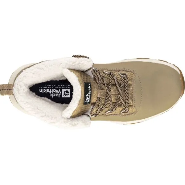 Jack Wolfskin EVERQUEST TEXAPORE MID W Dámska zimná obuv, béžová, veľkosť