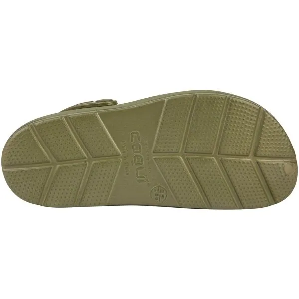 Coqui LINDO Dámske šľapky, khaki, veľkosť