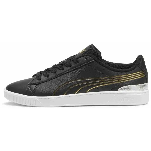 Puma VIKKY V3 METALLIC SHINE Dámske tenisky, čierna, veľkosť 37
