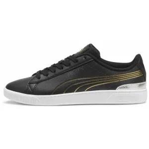 Puma VIKKY V3 METALLIC SHINE Dámske tenisky, čierna, veľkosť 37