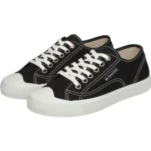 Tommy Hilfiger TJW FOXING SNEAKER CANVAS Dámske tenisky, čierna, veľkosť