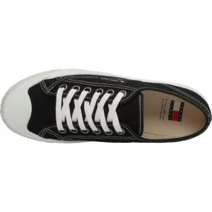 Tommy Hilfiger TJW FOXING SNEAKER CANVAS Dámske tenisky, čierna, veľkosť