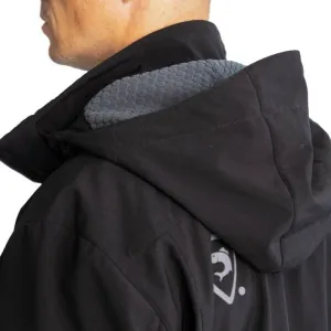 ADVENTER & FISHING BLACK Softshellová bunda, čierna, veľkosť