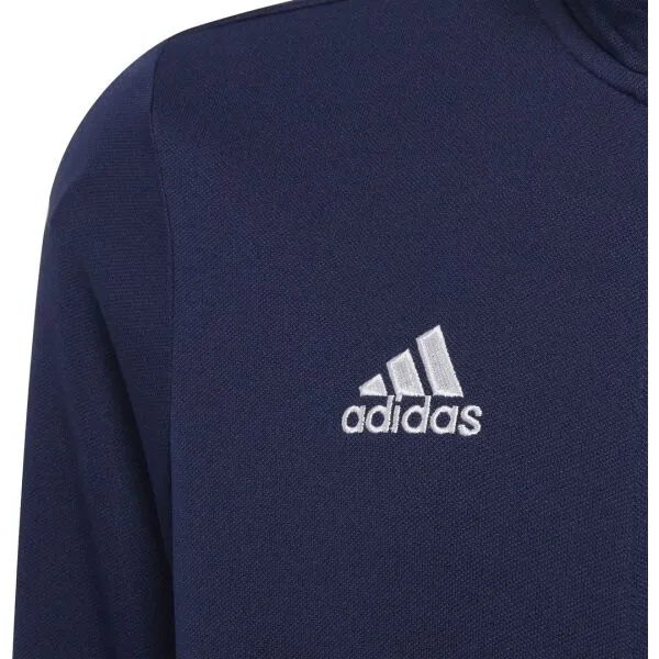 adidas ENT22 TK JKTY juniorská futbalová mikina, tmavo modrá, veľkosť
