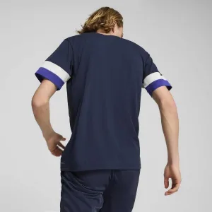 Puma INDIVIDUALRISE JERSEY JR Futbalové tričko, tmavo modrá, veľkosť