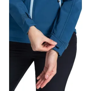 KILPI RAVIA Dámska softshellová bunda, modrá, veľkosť