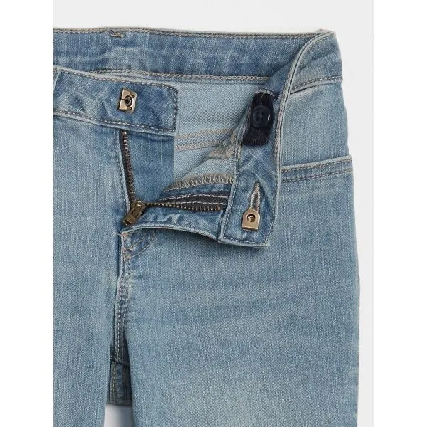 GAP V-SUPSKNY LIGHT WASH Dievčenské džínsy, svetlomodrá, veľkosť 10Y
