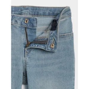 GAP V-SUPSKNY LIGHT WASH Dievčenské džínsy, svetlomodrá, veľkosť 10Y