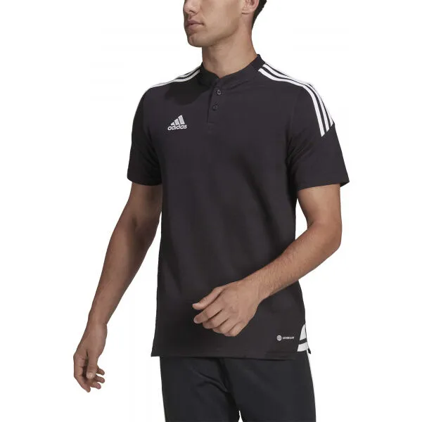 adidas CON22 POLO Pánske polo tričko, čierna, veľkosť