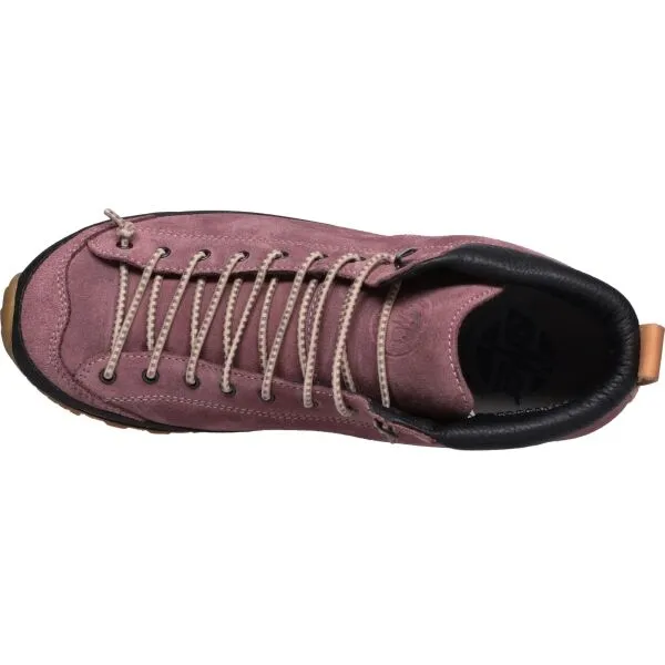 Dámske outdoor topánky Lomer Bio Naturale Mid MTX Suede - brownrose