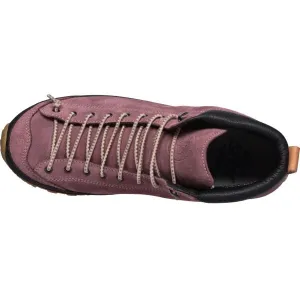 Dámske outdoor topánky Lomer Bio Naturale Mid MTX Suede - brownrose