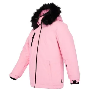 Lewro LANEY Dievčenská snowboardová bunda, ružová, veľkosť 152-158
