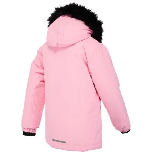 Lewro LANEY Dievčenská snowboardová bunda, ružová, veľkosť 152-158