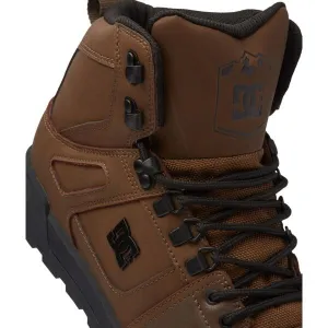 DC PURE HIGH-TOP WR BOOT Pánska zimná obuv, hnedá, veľkosť 42