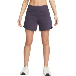Nike NK BLISS DF MR 5IN BR SHORT Dámske šortky, tmavo sivá, veľkosť