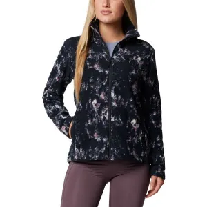 Columbia FAST TREK PRINTED JACKET Dámska bunda, čierna, veľkosť
