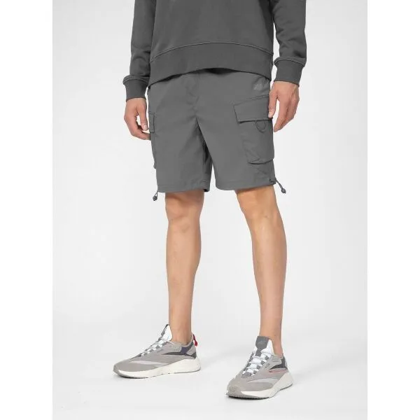 4F MEN´S SHORTS Pánske kraťasy, sivá, veľkosť