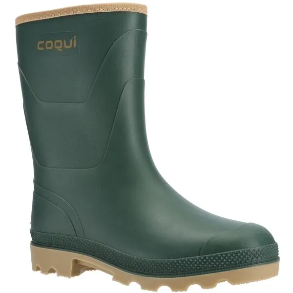 Coqui KAMPER Pánske gumáky, khaki, veľkosť