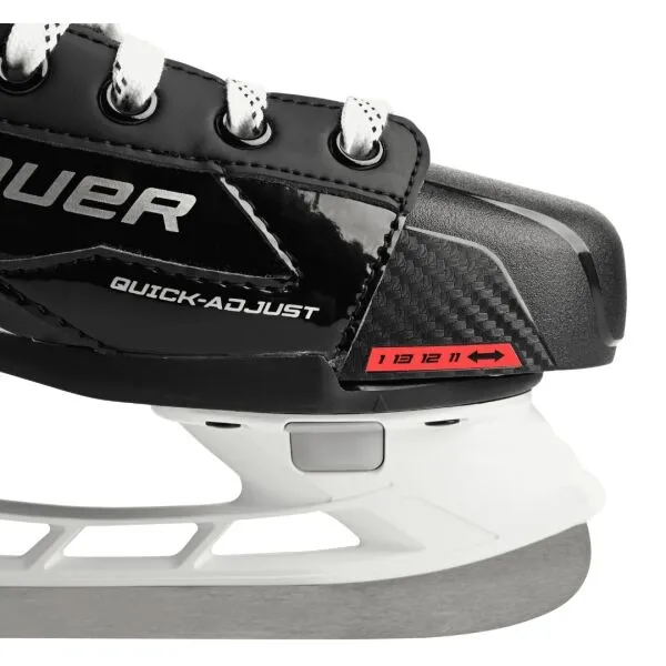 Bauer LIL' ROOKIE ADJ SKATE YTH Detské korčule, čierna, veľkosť 25-28