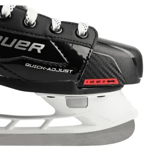 Bauer LIL' ROOKIE ADJ SKATE YTH Detské korčule, čierna, veľkosť 25-28