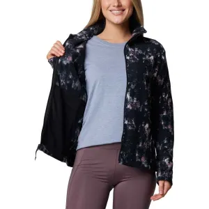 Mikina na zips dámska Columbia Fast Trek Printed Jacket - snowdrift timberwild