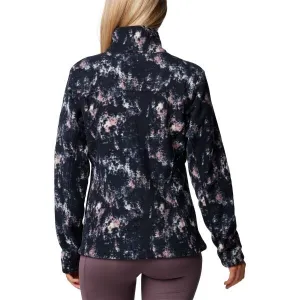 Mikina na zips dámska Columbia Fast Trek Printed Jacket - snowdrift timberwild