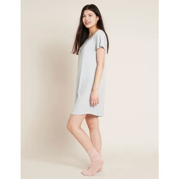 BOODY GOODNIGHT NIGHTDRESS Dámska nočná košeľa, sivá, veľkosť