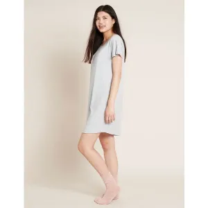BOODY GOODNIGHT NIGHTDRESS Dámska nočná košeľa, sivá, veľkosť