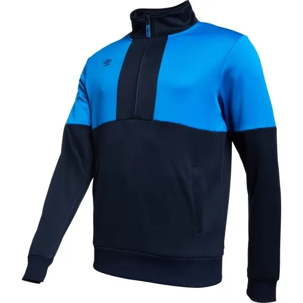 Umbro TREY Pánska mikina, tmavo modrá, veľkosť