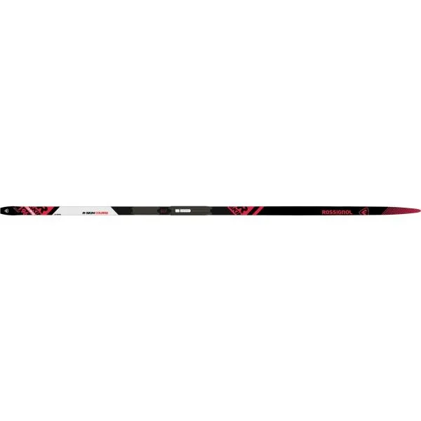 Rossignol DELTA X RACE R-SKIN STIFF + RACE CLASSIC SET Bežecké  lyže s podporou stúpania, čierna, veľkosť