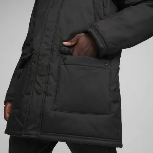 Puma TEAMFINAL WINTER JACKET Pánska futbalová zimná bunda, čierna, veľkosť