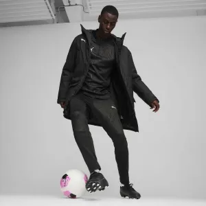 Puma TEAMFINAL WINTER JACKET Pánska futbalová zimná bunda, čierna, veľkosť