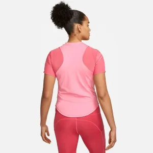 Nike DF AIR SS TOP Dámske tréningové tričko, ružová, veľkosť